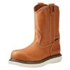 Men's Ariat 10" Rebar Wedge Pull-On Composite Toe Boots -Western Fashion-Ariat 0 650 ariat 10 rebar wedge pull on composite toe golden grizzly