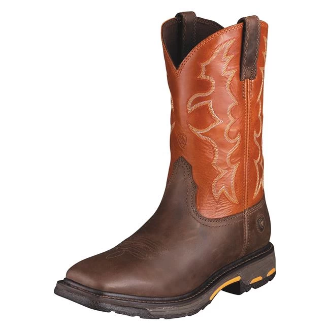 Men's Ariat 11" Workhog Wide Square Toe Boots 3 Men's Ariat 11" Workhog Wide Square Toe Boots