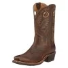 Men's Ariat 12" Heritage Roughstock Boots -Western Fashion-Ariat 0 650 ariat 12 heritage roughstock brown oiled rowdy