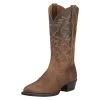 Men's Ariat 13" Heritage Western R Toe Boots -Western Fashion-Ariat 0 650 ariat 13 heritage western r toe distressed brown