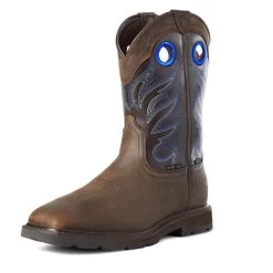 Men's Ariat Groundwork Wide Square Toe Waterproof Steel Toe Boots