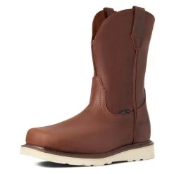 Men's Ariat Rambler Wedge Work Steel Toe Boots -Western Fashion-Ariat 0 650 ariat rambler wedge work steel toe boots brown