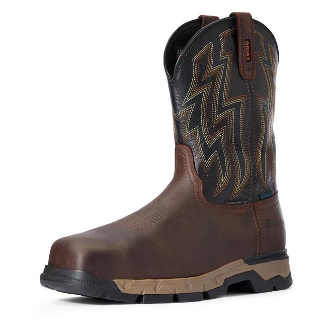 Men's Ariat Rebar Flex Western Composite Toe Waterproof Boots 3 Men's Ariat Rebar Flex Western Composite Toe Waterproof Boots