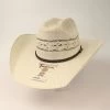 Ariat TWISTER BANGORA COWBOY HAT - IVORY/GREY -Western Fashion-Ariat 061259b76542fc19e404edbfe8e5e6e3