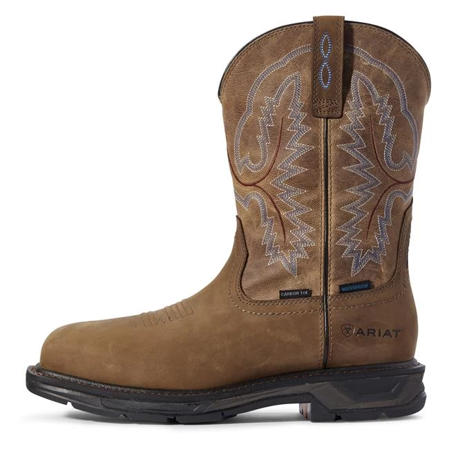 Men's Ariat 11" Workhog XT H2O Wide Sqare Carbon Toe Waterproof Boots 4 Men's Ariat 11" Workhog XT H2O Wide Sqare Carbon Toe Waterproof Boots - Image 2