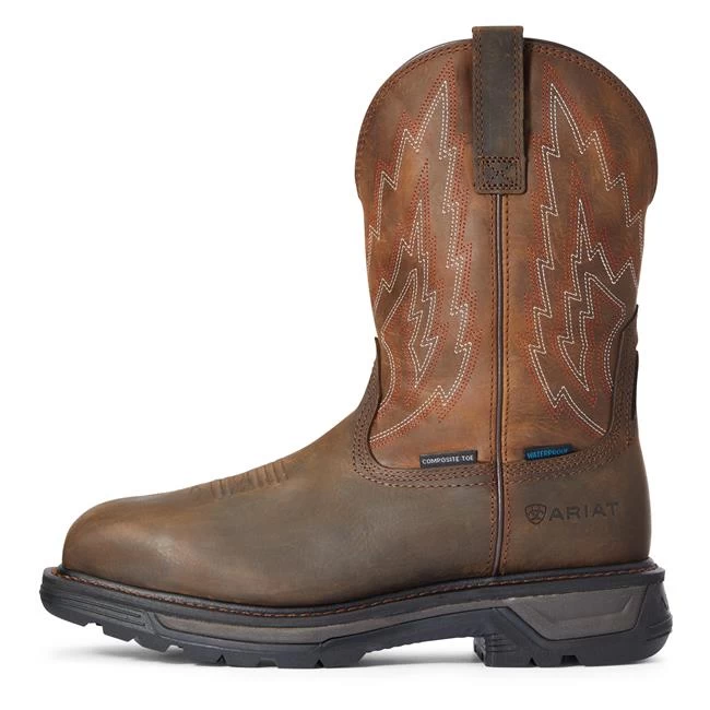 Men's Ariat Big Rig Waterproof Composite Toe Boots 4 Men's Ariat Big Rig Waterproof Composite Toe Boots - Image 2