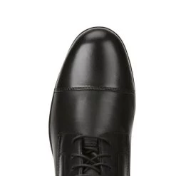 Men's Heritage IV Lace Paddock Boot - Black -Western Fashion-Ariat 10020125 toe