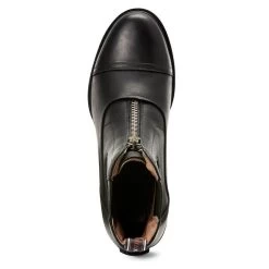 Women's Devon Nitro Zip Paddock - Black -Western Fashion-Ariat 10027237 toe