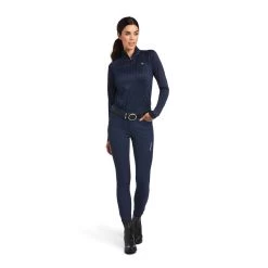 Ariat Womens Sunstopper 2.0 1/4 Zip Baselayer Top -Western Fashion-Ariat 10030462 full