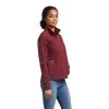 ARIAT WOMENS AGILE SOFTSHELL JACKET - ZINFANDEL -Western Fashion-Ariat 1ebb552738349dc49150b1383948791e