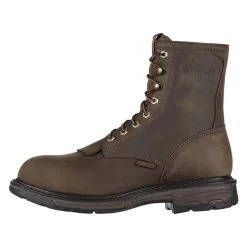 Men's Ariat 8" Workhog Composite Toe Waterproof Boots -Western Fashion-Ariat 2 650 ariat 8 workhog composite toe waterproof oily distressed brown