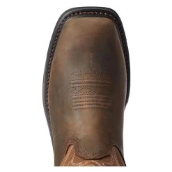 Men's Ariat Big Rig Waterproof Composite Toe Boots 9 Men's Ariat Big Rig Waterproof Composite Toe Boots -Western Fashion-Ariat 2 650 ariat big rig waterproof composite toe boots dark brown distressed brown