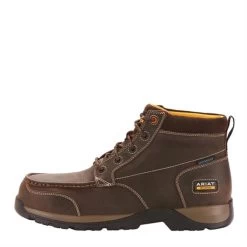 Men's Ariat Edge LTE Chukka Composite Toe Waterproof Boots -Western Fashion-Ariat 2 650 ariat edge lte chukka composite toe waterproof boots dark brown
