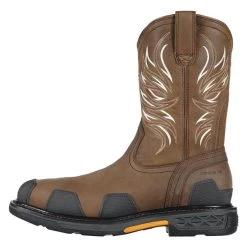 Men's Ariat Overdrive Wide Square Toe Composite Toe Boots -Western Fashion-Ariat 2 650 ariat overdrive wide square toe composite toe alamo brown