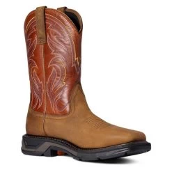 Men's Ariat Workhog XT Cottonwood Boots -Western Fashion-Ariat 2 650 ariat workhog xt cottonwood boots dark earth brick
