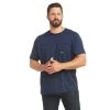 ARIAT MENS HEAT FIGHTER T-SHIRT - NAVY -Western Fashion-Ariat 24dd5ed99f772ec843d2105e9864a707