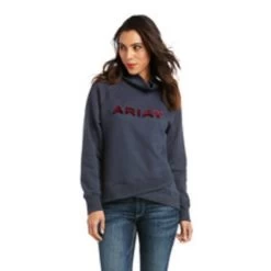 ARIAT WOMENS CROSSOVER SWEATSHIRT
