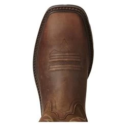 Men's Ariat 10" Groundbreaker Wide Square Toe Steel Toe Boots -Western Fashion-Ariat 3 650 ariat 10 groundbreaker wide square toe steel toe brown