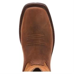 Men's Ariat 10" Groundbreaker Wide Square Toe Waterproof Boots 10 Men's Ariat 10" Groundbreaker Wide Square Toe Waterproof Boots -Western Fashion-Ariat 3 650 ariat 10 groundbreaker wide square toe waterproof dark brown