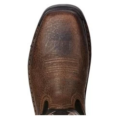 Men's Ariat 11" Intrepid VentTek Composite Toe Boots -Western Fashion-Ariat 3 650 ariat 11 intrepid venttek composite toe cocoa brown work orange