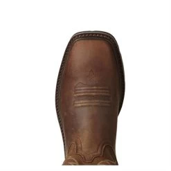 Men's Ariat Groundbreaker Wide Square Toe Boots -Western Fashion-Ariat 3 650 ariat groundbreaker wide square toe boots brown