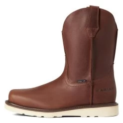 Men's Ariat Rambler Wedge Work Steel Toe Boots -Western Fashion-Ariat 3 650 ariat rambler wedge work steel toe boots brown