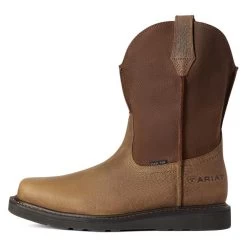 Men's Ariat Rambler Wedge Work Steel Toe Boots -Western Fashion-Ariat 3 650 ariat rambler wedge work steel toe boots earth brown