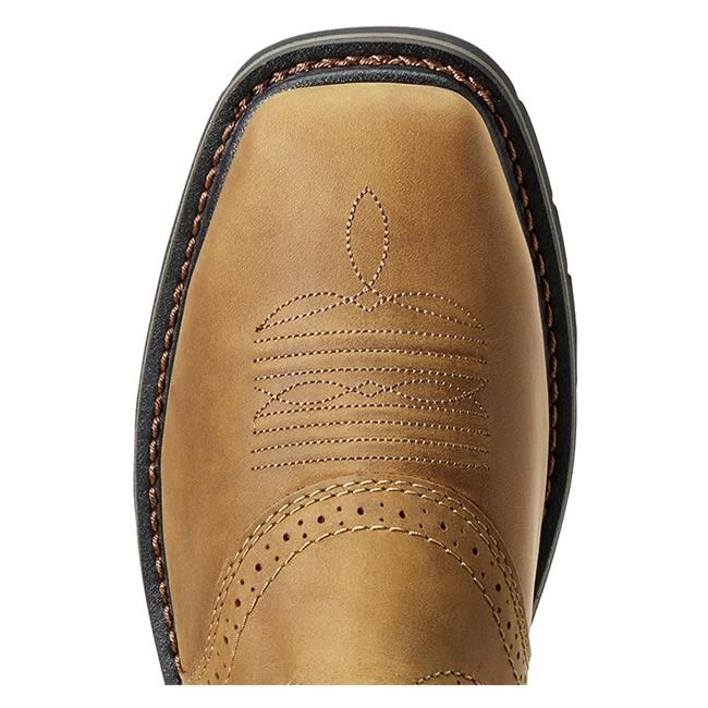 Men's Ariat 10" Sierra Wide Square Toe Steel Toe Boots 6 Men's Ariat 10" Sierra Wide Square Toe Steel Toe Boots - Image 4