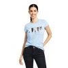 ARIAT WOMENS IDENTITY PARADE TEE SHIRT -Western Fashion-Ariat 34b217fd1b4a55bb91b23008dfbc13fa