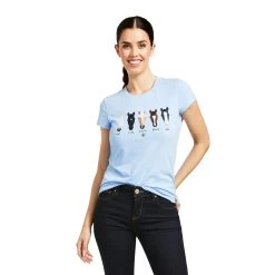 ARIAT WOMENS IDENTITY PARADE TEE SHIRT