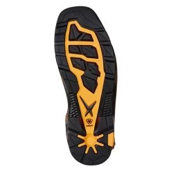 Men's Ariat 11" Intrepid VentTek Composite Toe Boots -Western Fashion-Ariat 4 650 ariat 11 intrepid venttek composite toe cocoa brown work orange