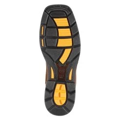 Men's Ariat 11" Workhog Wide Square Toe Steel Toe Waterproof Boots -Western Fashion-Ariat 4 650 ariat 11 workhog wide square toe steel toe waterproof aged bark black