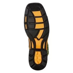 Men's Ariat 11" Workhog Wide Square Toe VentTek Composite Toe Boots -Western Fashion-Ariat 4 650 ariat 11 workhog wide square toe venttek composite toe bruin brown grass green