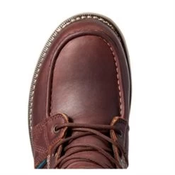 Men's Ariat 6" Rebar Wedge Moc Waterproof Boots -Western Fashion-Ariat 4 650 ariat 6 rebar wedge moc waterproof boots rusted copper