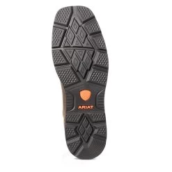 Men's Ariat Groundwork Wide Square Toe Waterproof Steel Toe Boots -Western Fashion-Ariat 5 650 ariat groundwork wide square toe waterproof steel toe boots brown after dark