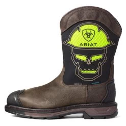 Men's Ariat WorkHog XT VentTek Bold Carbon Toe Waterproof Boots -Western Fashion-Ariat 5 650 ariat workhog xt venttek bold carbon toe waterproof boots iron coffee acid