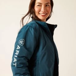 ARIAT WOMENS STABLE INSULATED JACKET - REFLECTING POND -Western Fashion-Ariat 5ab2b7569e45ef64de1872b630e013a4
