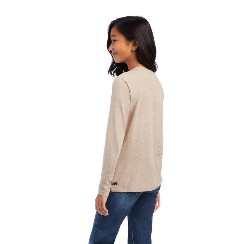 ARIAT YOUTH DIFFERENT COLOR LONG SLEEVE SHIRT 4 ARIAT YOUTH DIFFERENT COLOR LONG SLEEVE SHIRT - Image 2