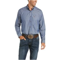 ARIAT MENS THOMAS SHIRT-BLACK