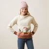 ARIAT GIRLS WILD HORSE SWEATSHIRT - OATMEAL HEATHER -Western Fashion-Ariat 6bcf700405f9a01e30d13588fe7e0034
