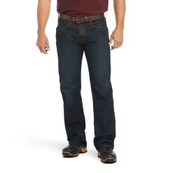 ARIAT MENS REBAR M5 DURASTRETCH JEAN - BLACKSTONE -Western Fashion-Ariat 7afd64deb3b260f83cbcaf9d22de96a3