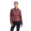 ARIAT WOMENS IDEAL DOWN JACKET - IR WILD GINGER -Western Fashion-Ariat 8113cf485c1b4ef8b70875043ec78d1a