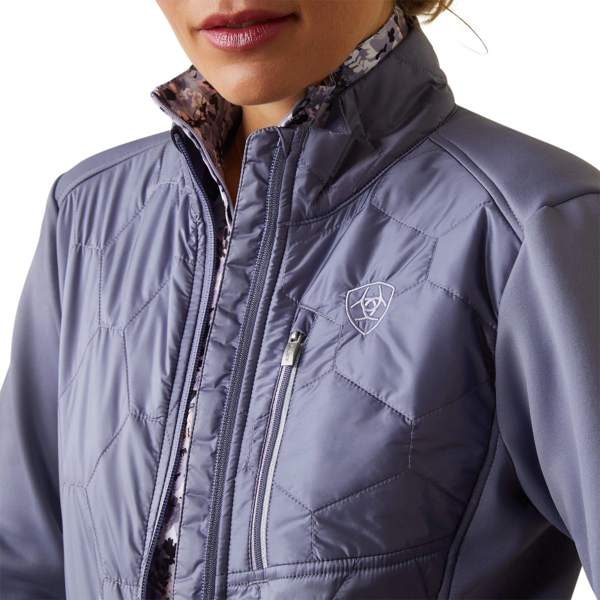 ARIAT WOMENS FUSION INSULATED JACKET - DUSKY GRANITE 4 ARIAT WOMENS FUSION INSULATED JACKET - DUSKY GRANITE - Image 2