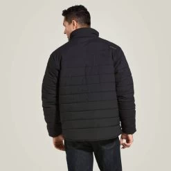 ARIAT MENS REBAR VALIANT STRETCH CANVAS INSULATED JACKET -Western Fashion-Ariat 9cfcbfde2775041b2749578f76add1ed