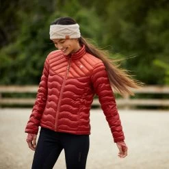 Ariat Ideal Down Jacket -Western Fashion-Ariat AriatIdealDownJacketIridescentRed10