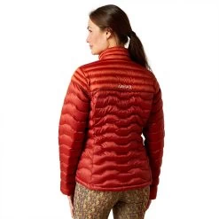 Ariat Ideal Down Jacket -Western Fashion-Ariat AriatIdealDownJacketIridescentRed3