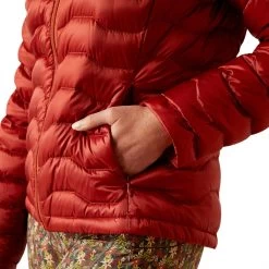 Ariat Ideal Down Jacket -Western Fashion-Ariat AriatIdealDownJacketIridescentRed4