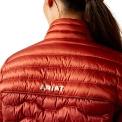 Ariat Ideal Down Jacket -Western Fashion-Ariat AriatIdealDownJacketIridescentRed5