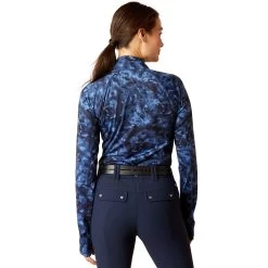 Ariat Lowell 2.0 1/4 Zip Baselayer -Western Fashion-Ariat AriatLowell2ZipBaselayerStormySkies3