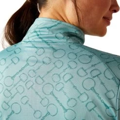 Ariat Prophecy 1/4 Zip Baselayer -Western Fashion-Ariat AriatProphecyZipBaselayer3